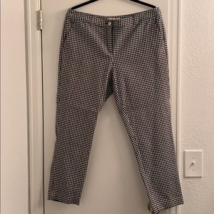 Michael Kors Checkered Ankle Pant